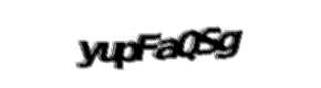 Security check image, please type the characters shown